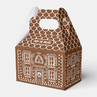 Personalisiertes Gingerbrot Leckereien Weihnachten Geschenkschachtel