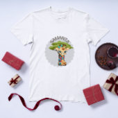 Personalisiertes Giraffen-T-Shirt für Kleinkinder Kleinkind T-shirt