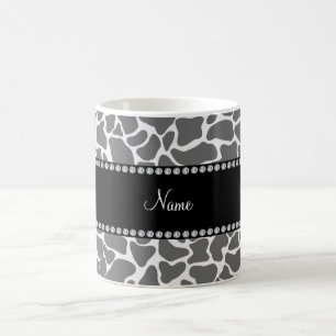 Personalisiertes Giraffenmuster Kaffeetasse