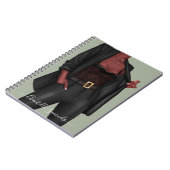 Personalisiertes Girl-Boss-Notebook Notizblock (Linke Seite)