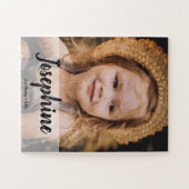 Personalisiertes Girl-Foto-Geschenk Puzzle (Horizontal)