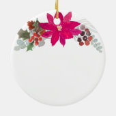 Personalisiertes Girl Taufkirche Keramik Ornament (Hinten)