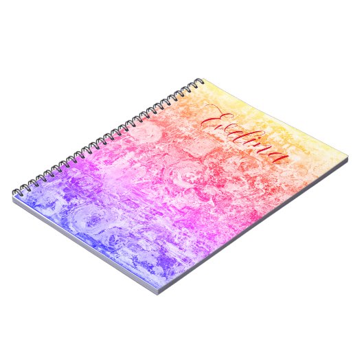 Personalisiertes Girlaname-Notebook Notizblock (Linke Seite)