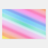 Personalisiertes Girl's Birthday Unicorn Themed Geschenkpapier Set (Vorderseite 2)