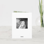 Personalisiertes Girly Chic-Grün und rosa Blumen (Rückseite)