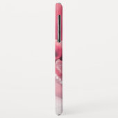 Personalisiertes Girly Rosen-Goldblumenname Case-Mate iPhone Hülle (Hinten/Links)