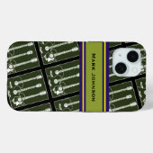 personalisiertes Gitarrenmuster Case-Mate iPhone Hülle (Rückseite (Horizontal))