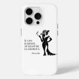 Personalisiertes Glamour-Style-Zitat-Design Case-Mate iPhone Hülle