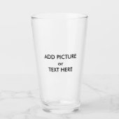 personalisiertes Glas (Vorderseite)