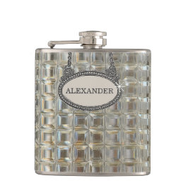 Personalisiertes Glas Decanter Flachmann