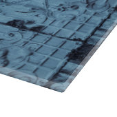 Personalisiertes Glas Rustikale Zinnwand Ceilin Schneidebrett (Ecke)