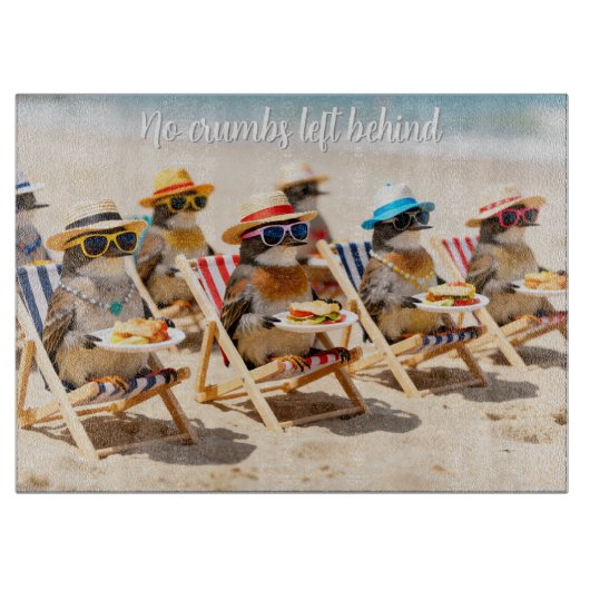 Personalisiertes Glas-Schneidebrett Schneidebrett (Vorderseite)