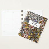Personalisiertes Glasfloralblatt Planer (Anzeige)