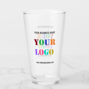 Personalisiertes Glass für den Firmennamen Glas