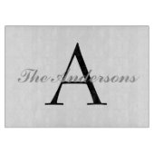 Personalisiertes Glasschneiden/Kartonagen Schneidebrett (Vorderseite)