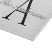 Personalisiertes Glasschneiden/Kartonagen Schneidebrett (Ecke)