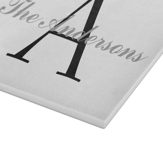 Personalisiertes Glasschneiden/Kartonagen Schneidebrett (Ecke)