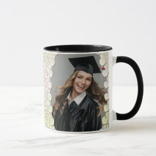 Personalisiertes Glitter-Foto-Mug-Wrap-Design Tasse