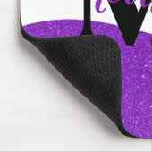 Personalisiertes Glitter-Mauspad Mousepad (Ecke)