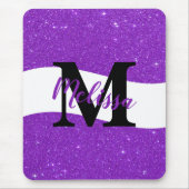 Personalisiertes Glitter-Mauspad Mousepad (Vorne)