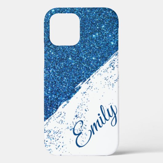 Personalisiertes Glitter-Spray Case-Mate iPhone Hülle (Rückseite)