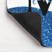 Personalisiertes Glitzer-Mauspad Mousepad (Ecke)