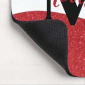 Personalisiertes Glitzer-Mauspad Mousepad (Ecke)