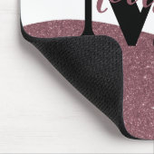Personalisiertes Glitzer-Mauspad Mousepad (Ecke)