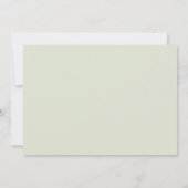 Personalisiertes Glück 65. Geburtstag Karte (Rückseite)