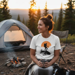 Personalisiertes Glückliches Camper-Wander-Shirt f T-Shirt
