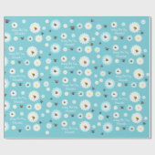 Personalisiertes glückliches geschenkpapier (Flach)