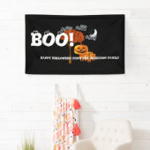 Personalisiertes glückliches Halloween aus Ihrer F Banner (Insitu)