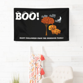 Personalisiertes glückliches Halloween aus Ihrer F Banner