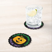 Personalisiertes glückliches Halloween-Entsorgungs Untersetzer (Vor Ort)