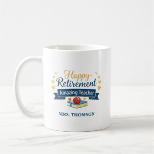 Personalisiertes Glückliches Rentnerleben Erstaunl Kaffeetasse