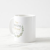 Personalisiertes Glückwunschgeschenk zum Ruhestand Kaffeetasse (Vorderseite Links)