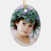 Personalisiertes Godmaterbegehren Keramik Ornament (Hinten)