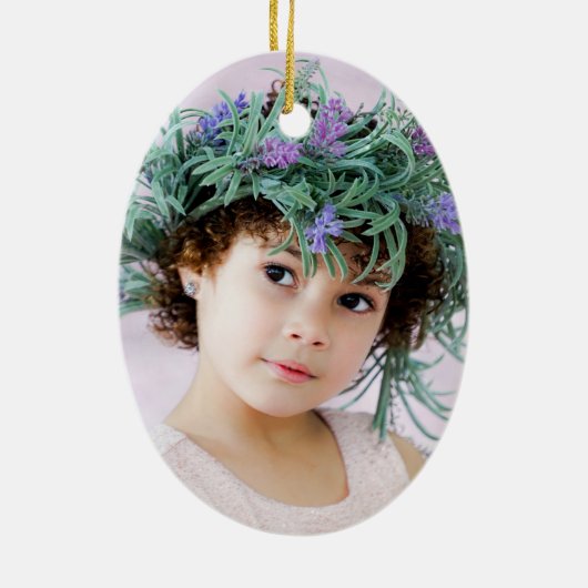 Personalisiertes Godmaterbegehren Keramik Ornament (Hinten)