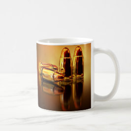Personalisiertes Gold-Bullen-Foto Kaffeetasse