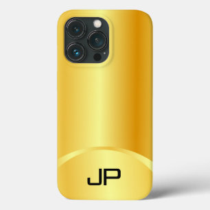 Personalisiertes Gold-Look Elegantes modernes Mono Case-Mate iPhone Hülle