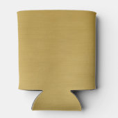 personalisiertes Gold zum 50. Hochzeitstag Dosenkühler (Rückseite)