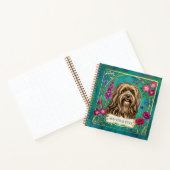 Personalisiertes Golden Lhasa Apso Notizbuch (Innenseite)