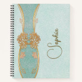 Personalisiertes Golden Mind Journal-Notebook Notizblock (Vorderseite)