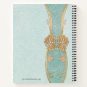 Personalisiertes Golden Mind Journal-Notebook Notizblock (Rückseite)