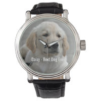 Personalisiertes Golden Retriever Hund Foto und Na