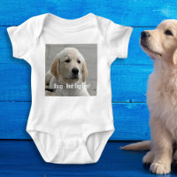 Personalisiertes Golden Retriever Hund Foto und Na