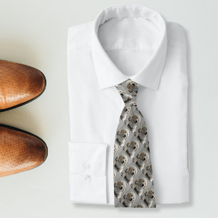 Personalisiertes Golden Retriever Hund Foto und Na Krawatte