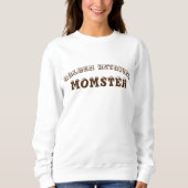 Personalisiertes Golden Retriever Mama Halloween Sweatshirt (Vorderseite)