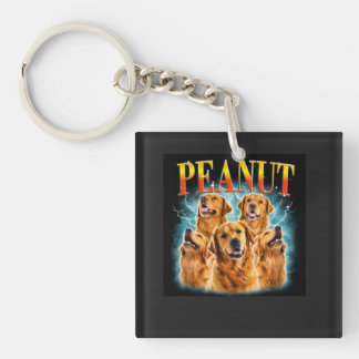 Personalisiertes Golden Retriever Schlüsselanhänge Schlüsselanhänger