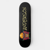 Personalisiertes Golden Skateboard (Vorderseite)